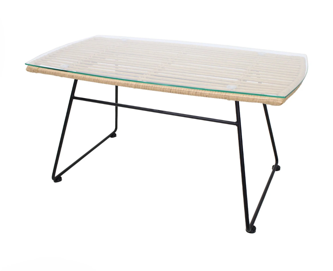 Mesa de centro Tobago rattan