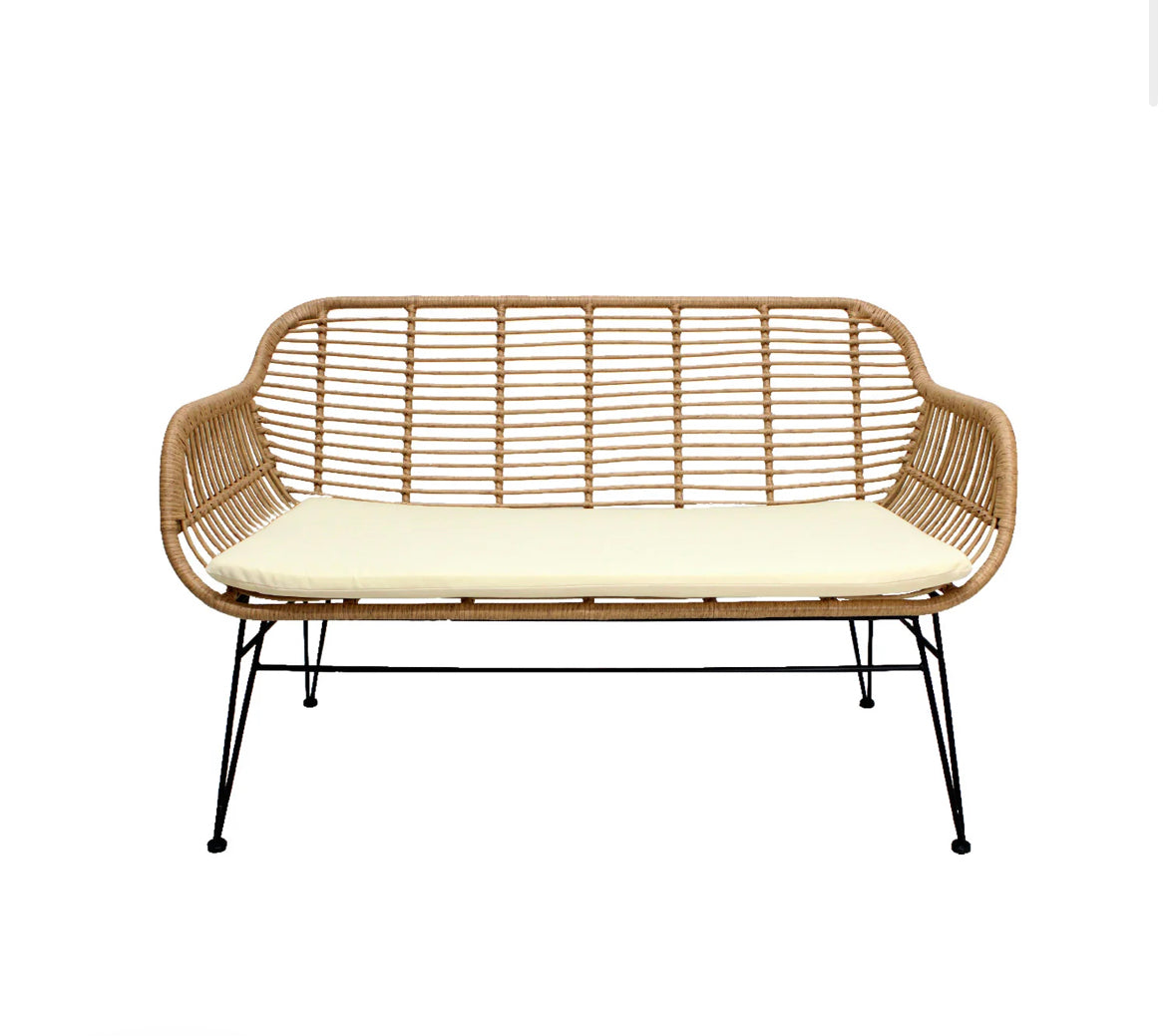 Love Seat Exterior Rattan