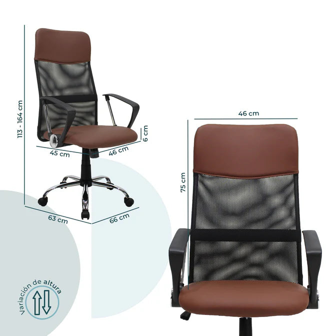 Silla Ejecutiva 2006A Mesh Cafe