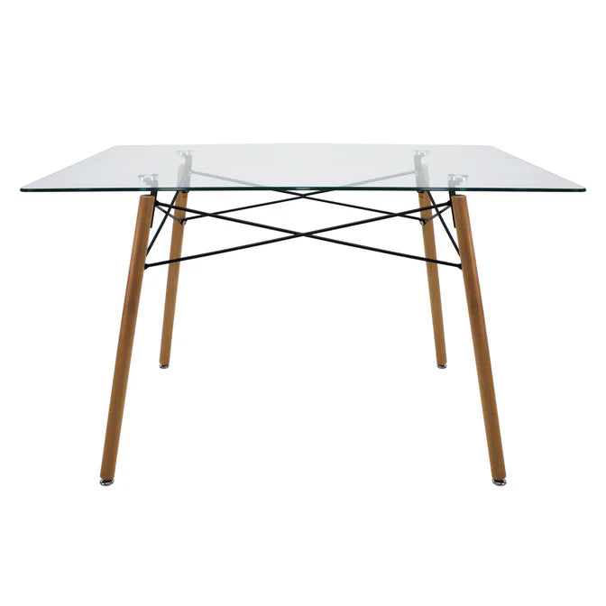 Comedor Mesa Oslo Cristal T5