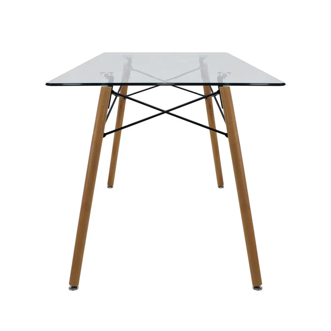 Comedor Mesa Oslo Cristal T5