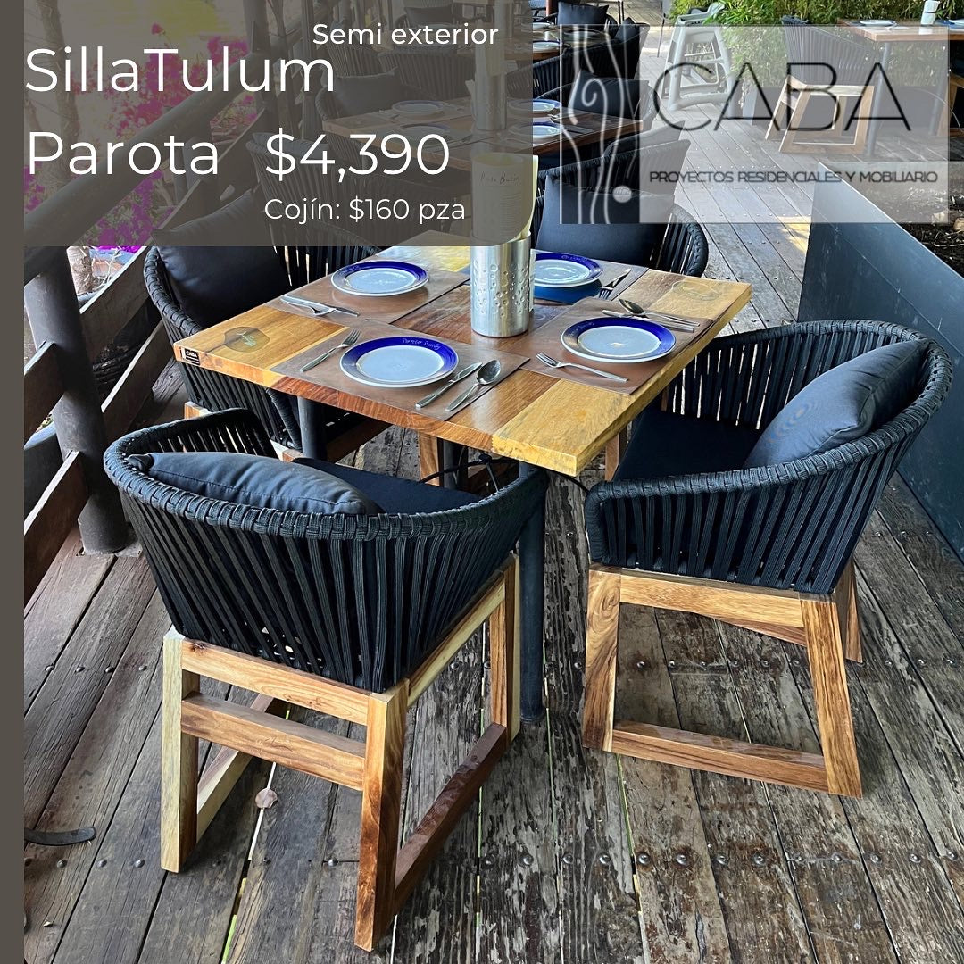 Silla Tulum Parota