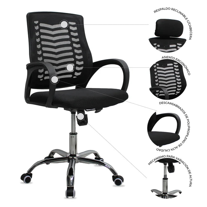 Silla Secretarial 108