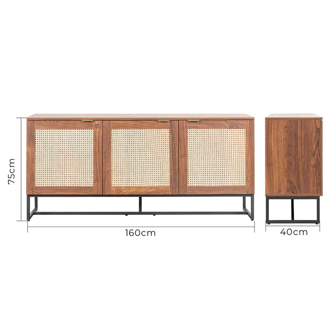 Credenza Akumal Rattan